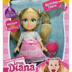 Love Diana Mashups Birthday 6" Doll